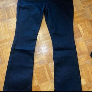 black lee bootcut pants size 12 never worn
